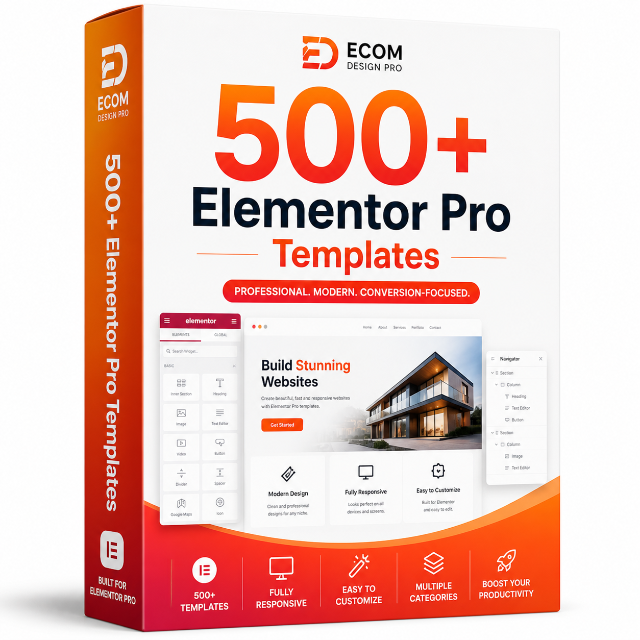 500+ Elementor Pro Templates
2026 | Build High-Converting
Websites in Minutes (No
Coding)