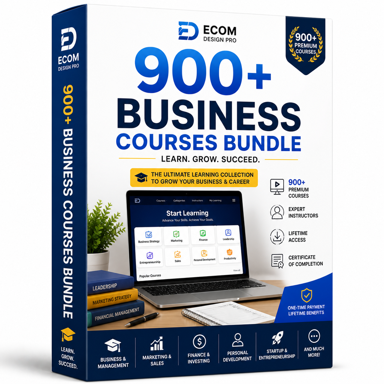 900+ Business Courses Bundle
2026 | Learn & Start Making
Money Online