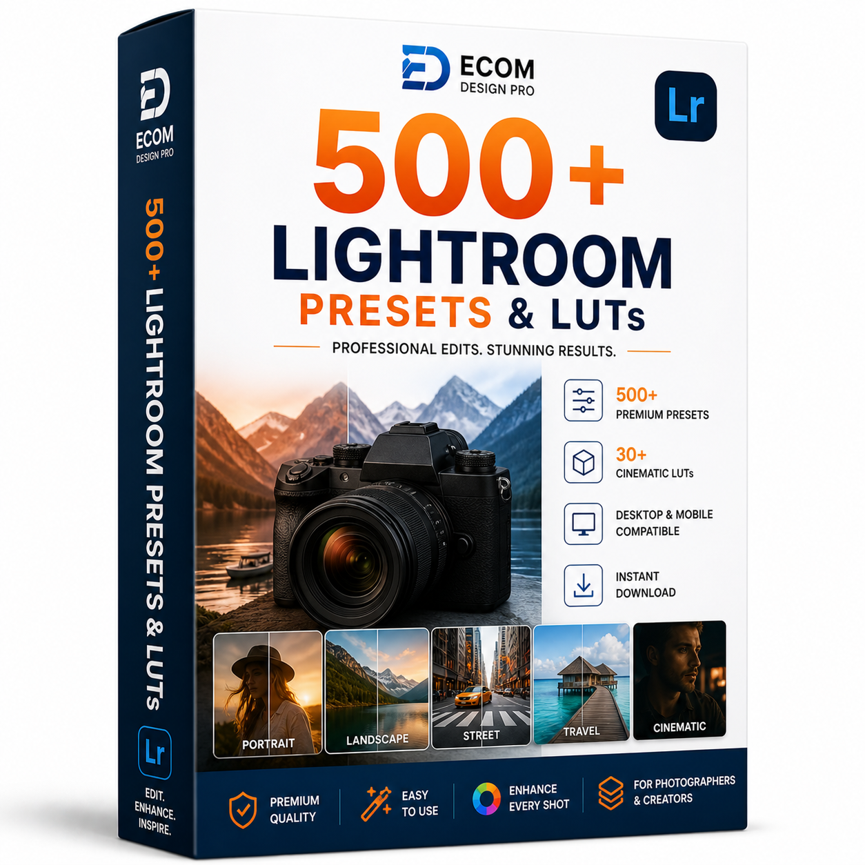 500+ Lightroom Presets & LUTs Bundle